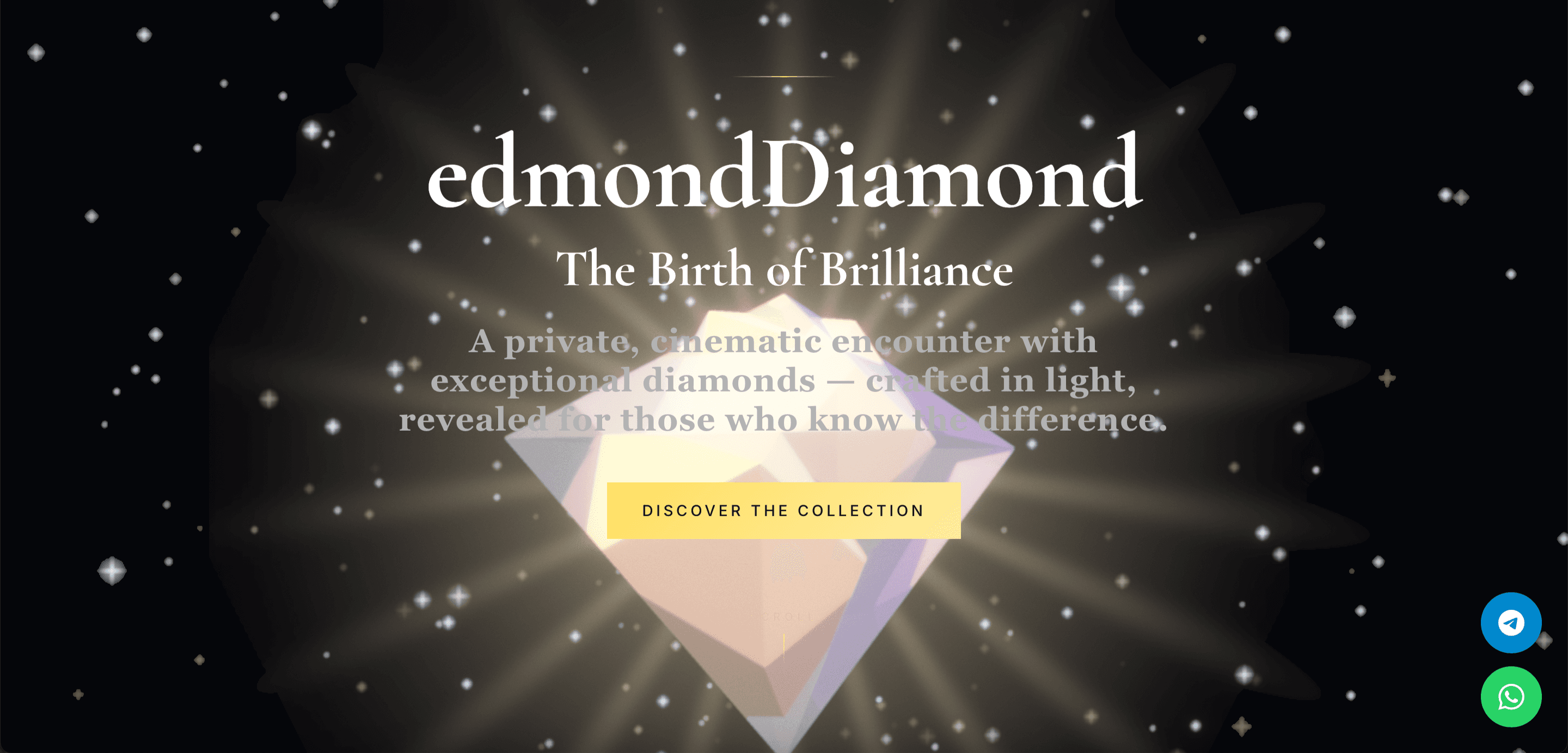 Edmond Diamond | אתר תדמית יהלומים